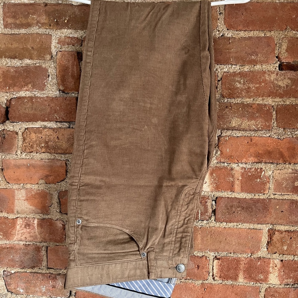 Men's Brown Corduroy Pants. 34. $100